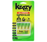 Krazy Glue KG58248SN Purpose Singles, 0.5 oz. Tubes, Multicolor, 4 Count