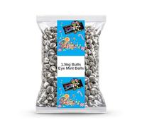 Krazy Kandi 1.5kg Bulls Eye Mint Balls Traditional Hard Boiled Sweets