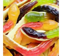 Krazy Kandi 1kg Bulk Sweets - Pick Your Favourite Mix! Fizzy, Jelly, Sour & Gummy Options - Retro Pick & Mix Candy Bags, Party Treats, Sweet Gift Idea (Yellow Bellies)
