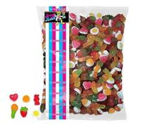 Krazy Kandi 3kg Fab Mix - Giant Bulk Bag of Assorted Gummy & Jelly Sweets, Retro Pick & Mix Style (A Treat for Vidal Sweet Lovers)