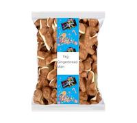 Krazy Kandi Cookies & Cream Flavour Ginger Bread Men Soft Sweets 1kg Bulk Bag | Festive Christmas Novelty Gummy Candy for Sweet Tables and Sharing Bowls