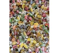Krazy Kandi Jargonelle Pears Hard Boiled Sweets 3kg Individually Wrapped | Golden Fruity Classic Candy Drops | Perfect for Party Bags, Sweet Tables, and Celebration Sharing
