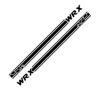 KRCOYABY 2 Pieces Door Side Stripe Stickers Suitable, For Subaru WRX Vinyl Film Car DIY Sports Style Decal Car Modification Accessories