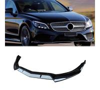KREACJA Front Lip for 2015 2016 2017 2018 Mercedes Benz CLS Class W218 Gloss Black Front Bumper Lip Splitter with Side Extension Winglets Pair 3PCS