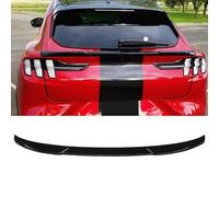 KREACJA Gloss Black Rear Trunk Spoiler Wing Fits for 2021 2022 2023 2024 2025 Ford Mustang Mach-E 4Door ABS Tailgate Splitter Lip Body Kits Trim Exterior Accessories