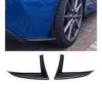 KREACJA Matte Black Rear Bumper Diffuser Winglets Splitter Lips Fits for BRZ Toyota GR86 2022 2023 2024 2025 2026 2PCS Rear Bumper Side Conards Splitters Kit ABS
