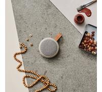 Kreafunk aGO 2 Fabric Bluetooth Speaker - Wheat in Off-White Kreafunk Off-White
