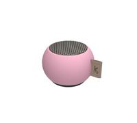 KREAFUNK aGO Mini Bluetooth Speaker, Speaker, TWS Pairing for Stereo Sound, Voice Assistant, Waterproof, Fresh Pink