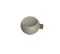 KREAFUNK aGO Mini Bluetooth Speaker, Speaker, TWS Pairing for Stereo Sound, Voice Assistant, Waterproof, Dusty Olive