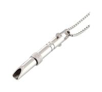 KREATIONS Conscious Breathing Necklace for Anxiety Relief and Stress Relief, Normal, Non-precious metal, No Gemstone