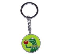 KREATIONS Kermit Frog Keyring Tea Meme Creative, 1, S