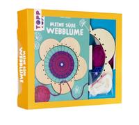 Kreativ-Set Meine süße Webblume (Buch + Material): Buch mit Anleitungen und Material zum Sofort-Loslegen
