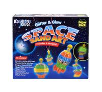 Kreative Kids Glitter & Glow Space Glow In The Dark Sand Art Kreative Kids Multicolor