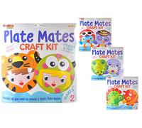 Kreative Kids Plate Mates Craft Kit | Create Your Own Paper Plates Faces | Kids Arts and Crafts Kit