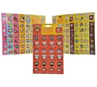 Kreative Kids! Scratch 'n 'sniff Food Scented Stickers | One Pack - 24 Stickers | Various Designs | Cute Stationary Gift