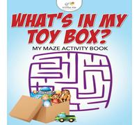 Kreative Kids What's in My Toy Box? My Maze Activity Book Paperback Kreative Kids Multicolor