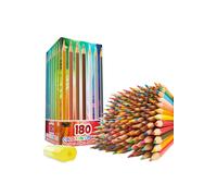 kreativekraft 180 Piece Colouring Pencil Set kreativekraft Multicolor