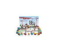 KreativeKraft Advent Calendar 2023 Kids Car Advent Calendars with 24 Diecast Mini Racing Cars or Construction Trucks, Countdown To Christmas Calendars