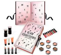 Beauty Advent Calendar 2024 Makeup Set Pampering Skincare Countdown Calendar (Rose Gold)