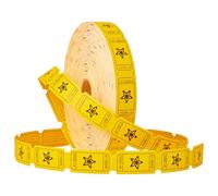 KreativeKraft Bingo Game Set or Accessories for Teens & Adults, Raffle Tickets, Tear Dabbers, Markers, Books, Counters, Fun Family Game Activity Idea (Yellow Raffle)