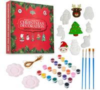 kreativekraft Men's Paint Your Own 24 Piece Ornament Advent Calendar kreativekraft Multicolor