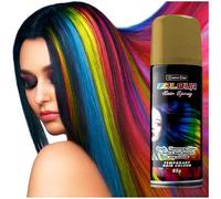 KreativeKraft Temporary Colour Hair Spray, Wash Out Hair Colour for Adults and Teens (Gold)