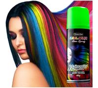 KreativeKraft Temporary Colour Hair Spray, Wash Out Hair Colour for Adults and Teens (Green)