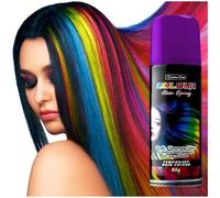 KreativeKraft Temporary Colour Hair Spray, Wash Out Hair Colour for Adults and Teens (Purple)
