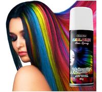 KreativeKraft Temporary Colour Hair Spray, Wash Out Hair Colour for Adults and Teens (White)