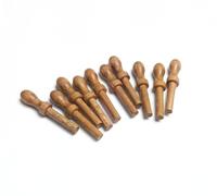 Kreativity World - Belaying Pin 6mm Walnut Ankle - Pack of 10