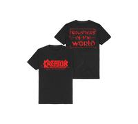 Kreator - Krushers Of The World Logo - T-Shirt - black - L - 100% Cotton L