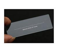 KRECS Microscope Accessories 974.T Microscope Stage Micrometer DIV 0.1mm X Ruler 50mm For A Microscope Universal