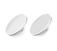 Kredioo 2 PCS Nano Glass Grinding Head Replacement for Kredioo Electric Foot File, 42mm Fine and Coarse Head for Removing Callus, Cracked Heels, Corns, Dead Hard Dry Sensitive Skin