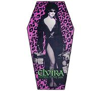 Kreepsville Elvira Leo Coffin Shaped Beach Towel,HWCBTEL
