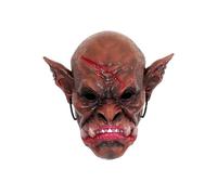 Kreeqe Chilling Fantasy Monster Mask Scary Movie Prop Horror Nights Costume Accessory Adult Halloween Party(red,M)