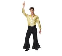 Kreeqe Dynamic Vintage 80s Denim Plaid Stage Costume Set Female Bar Singer Outfit Dance Crew Performance Attire(C,L)