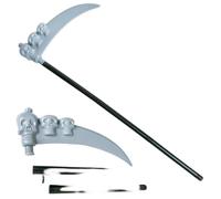 Kreeqe Eerie Death Cloak Halloween Costume Set Adults Teens Last Minute Party Outfit Multiple Colors(B,M)