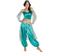 Kreeqe Last Minute Halloween Costume Women Plus Size Blue Gold Princess Outfit Cosplay Role Play Party Ensemble(blue,M)