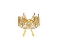 Kreeqe Regal Prince Charming Costume Set Crown Scepter Last Minute Halloween Costumes Easy Adult Christmas Character Role(Luxurious-lace-crown,L)