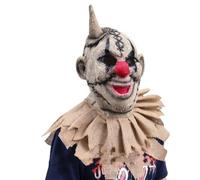Kreeqe Scary Lifelike Scarecrow Latex Face Mask for Halloween Horror Nights, Scary Attractions, Hay Car Rides Adult (Women, Men)