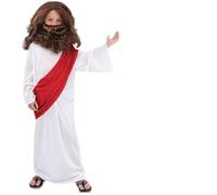 Kreeqe Stunning Adult Christmas Character Costumes Caesar Emperor Priest Nun Virgin Mary Stage Play Outfits for Holiday(Kids-Caesa,M)