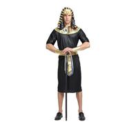 Kreeqe Stunning New Cleopatra Pharaoh Costume Adult Unisex Egyptian Halloween Party Outfit Last Minute(New-male-priest,M)