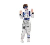 Kreeqe Stunning Wandering Earth 2 Astronaut Costume Dress to Impress at Halloween Events Adults Teens Space Suit Cosplay(blue,M)