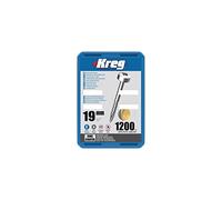 Kreg - 1200 galvanised screws - 6 x 19 mm - fine thread - Maxi-Loc square