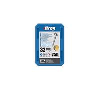 Kreg - 250 galvanised screws - 7 x 32 mm - fine thread - Maxi-Loc square