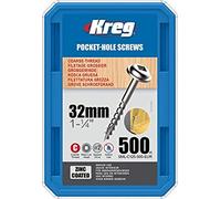 Kreg 256700 Zinc Pocket-Hole Screws Maxi-Loc Coarse