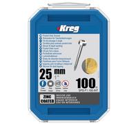 Kreg 25mm (1") Screws 100pcs Fine Thread Pan Head Pocket Hole Screws SPS-F1
