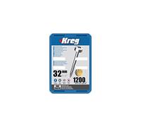 Kreg 32mm (1" 1/4") Screws 1200pcs Fine Thread Pan Head Pocket Hole Screws SPS-F125