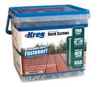 Kreg SDK-C2W-700 Protec-Kote Deck Screws -5.1cm , 8 Coarse, Pan Head, 700ct