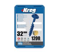 Kreg Blue-Kote Wr Pocket Screws - 32mm / 1-1/4" No. 8 Crse Wa